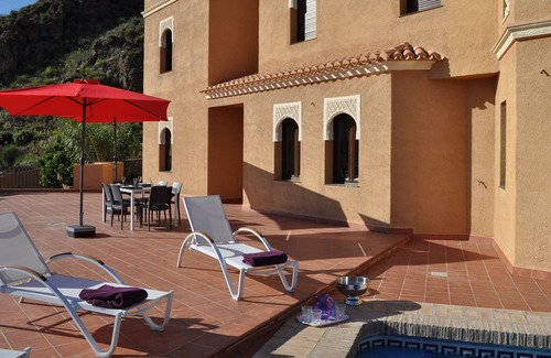 Turre House | Moorish villa with panoramic view, private swimming pool, quiet, 15 km from the beaches