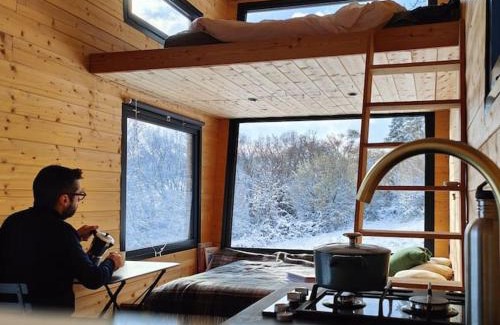 Saint-Jacques-d'Ambur Ski Chalet | MOOSE home Tiny House Les Chaumes