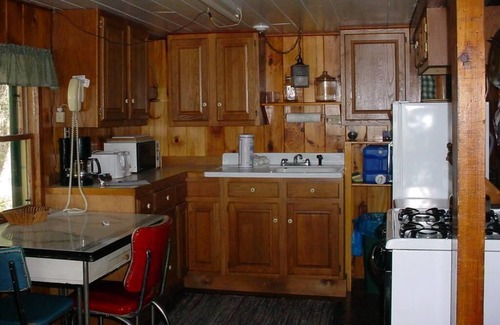 Rangeley Plantation House | Mooseluck - All the privacy you could want at this simple Maine cabin on Mooselookmeguntic Lake