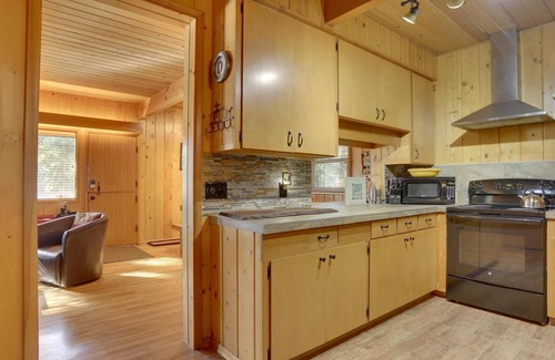 Government Camp Cabin | Moosewood Cabin, a Dog-Friendly Family Cabin in Govt. Camp, Hot Tub, Deck, BBQ