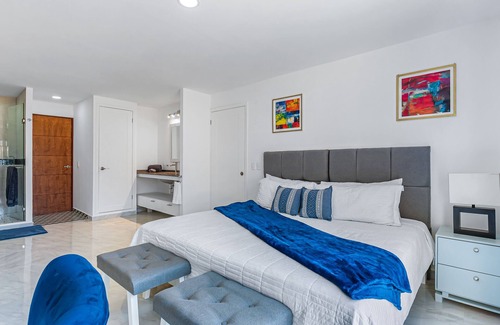 Downtown Cabo San Lucas Hotel | Morgan Residences 508B @ Boutique Hotel with pool, gym, spa