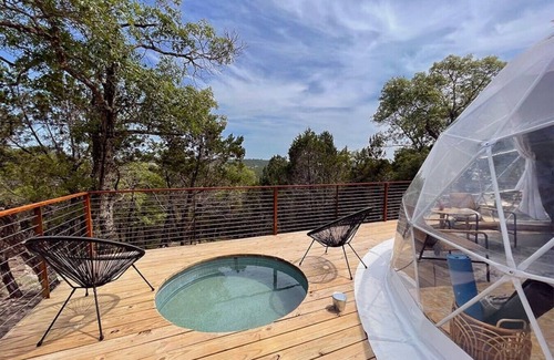 Oatmeal House | Morii : Luxury Glamping in Treetop Dome + Dip Pool
