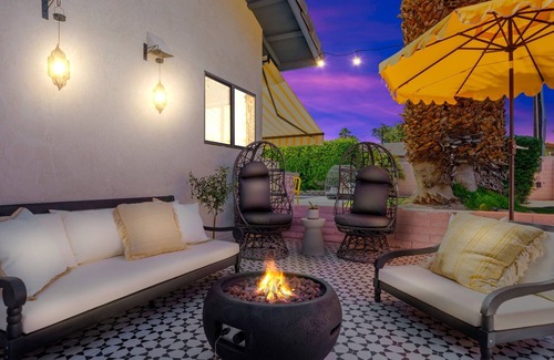 Bermuda Dunes House | Moroccan Oasis | Salt Pool, Spa, Firepit, Game room