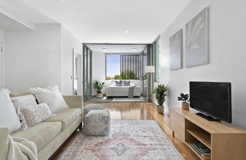 Mosman Apartment | Mosman - MOS28 - Military Road - Modern 1BR + Sunroom Study | Stylish, Light-Filled Central