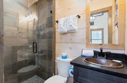 Rocky Grove Cabin | Mount Cammerer | Romantic Tiny Cabin with Wooded Views