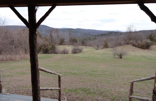 Town of Hebron Cabin | Mountain Cabin Hebron, NY, 56 ac. 360 deg. views, outdoor year-round hot tub.