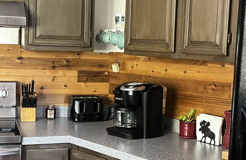 Cana House | Mountain house in Fancy Gap with great room with a bar & games w/beautiful view