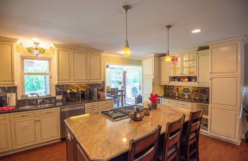 Crumpler House | Mountain Magic - Hot Tub + Fire Pit & Covered Pavilion Right On the River!