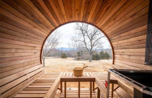 Haywood House | Mountain Mama Ranch - Luxe Farmhouse on 200 acres close to Shenandoah, with top amenities, longhorns and Blue Ridge mountain views