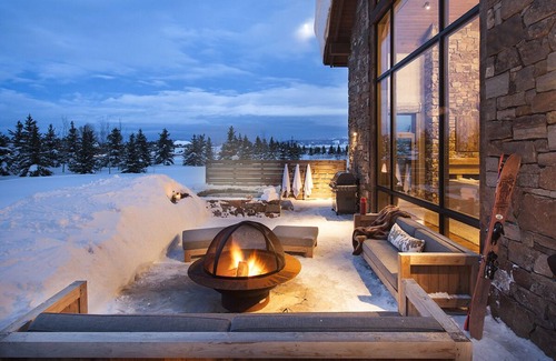 Teton Village Villa | Mountain-modern lodge at the base of Jackson Hole