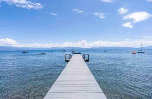 Tahoe City House | Mountain Modern The Tahoe A-Frame w Private Pier