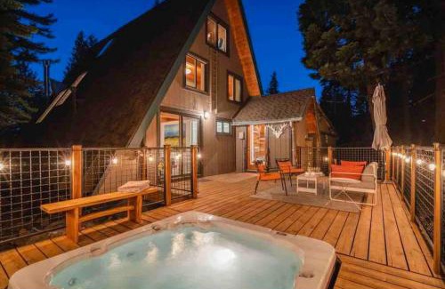 Tahoe City House | Mountain Modern The Tahoe A-Frame w Private Pier
