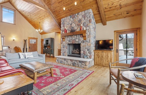 Boyne City House | Mountain Pass Lodge, Ski In/Ski Out, Sleeps 18, Hot Tub