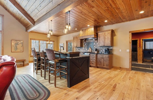 Boyne City House | Mountain Pass Lodge, Ski In/Ski Out, Sleeps 18, Hot Tub