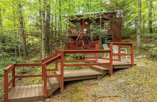 Blairsville Cottage | Mountain Rose Cabin - Fido Friendly Mountain Escape near Helen, & Blue Ridge