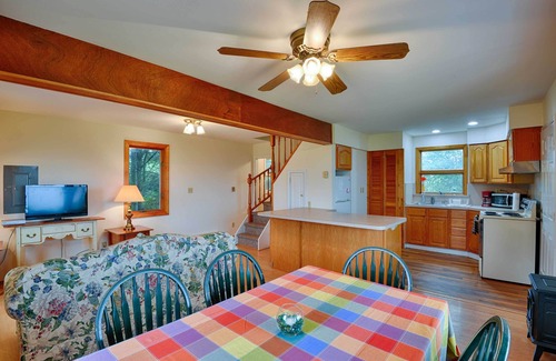 West Winfield Cottage | Mountain Top Country Hideaway: 48 Acres, Fire Pit!