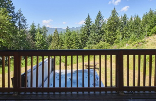 Packwood Cabin | Mountain View Cabin, Hot Tub at Mt. Rainier