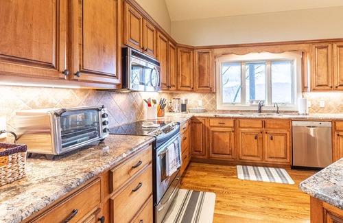 Waynesville House | Mountain-view haven with great views, fireplaces, WiFi & ample alfresco living