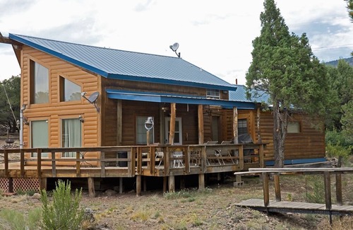 Alpine Village House | Mountain View Home on 2 Acres w/Wrap-Around Deck, WiFi, W/D - Great for ATVs