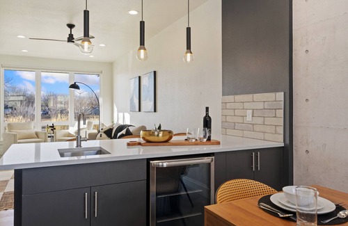 Old Town North House | Mountain View Home w/King Beds & Rooftop Deck