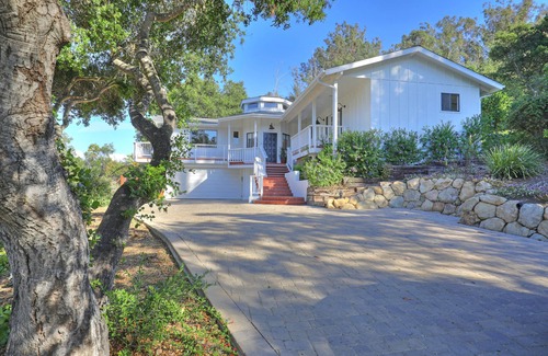 Cielito House | Mountain views. Montecito, Beach, Santa Barbara, large home. Separate Studio.