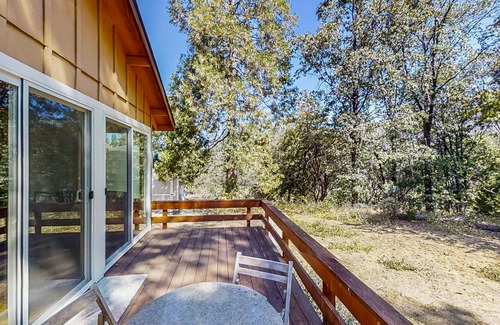 Cascadel Woods House | Mountainside home, dog-friendly, with deck, fireplace, washer/dryer, & WiFi