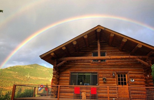Idlewild Estates Cabin | Mountainside Log Cabin Elevation 8000 ft. PEACEFUL WITH UNBELIEVABLE VIEWS
