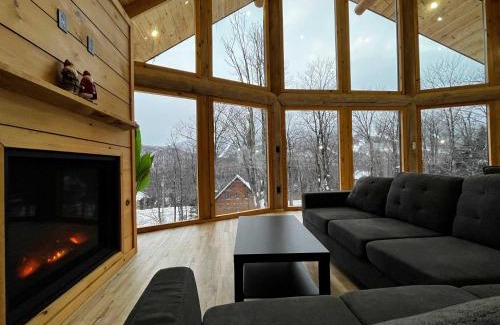 Saint-Philemon Ski Chalet | Moutain and Spa - Ski Chalet - Domaine du Massif