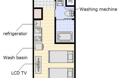 Kuwae Apartment | Mr KINJO in PREMIUM TERRACE CHATAN