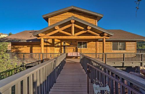 Payson House | Mtn-View Gem with Fire Pit and Deck in Payson