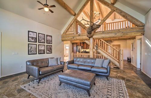 Payson House | Mtn-View Gem with Fire Pit and Deck in Payson
