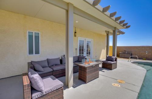 Desert Hot Springs House | Mtn-View Oasis with 2 Patios in Desert Hot Springs!