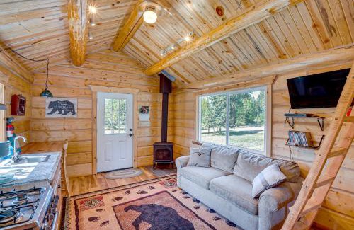 Trout Creek Apartment | Mtn Views and Fireplace Cozy Trout Creek Tiny Home