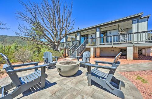 Pine House | Mtn Views and Gas Fire Pit Luxe Pine Escape!