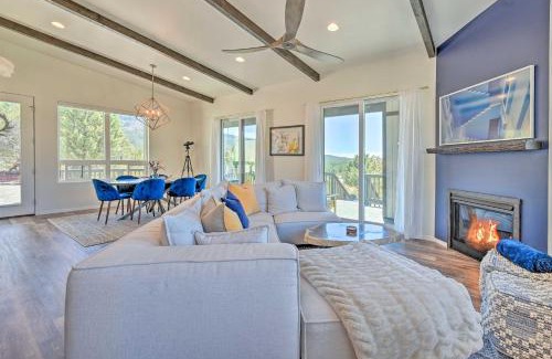Pine House | Mtn Views and Gas Fire Pit Luxe Pine Escape!