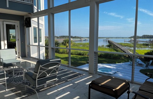 Windmill Harbor House | Multimillion dollar home with million dollar views on water with Dock