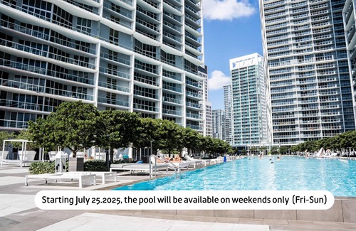 Downtown Miami Apartment | MVR-Icon Brickell High-Rise w Balcony