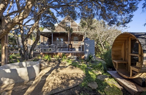 Rye House | My Alfresco Living with pool and sauna near Rye Back Beach