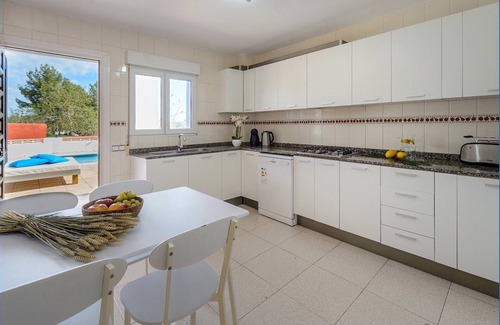 Santa Eulalia del Rio Villa | My rental Homes - Can Ramona with private pool, fireplace and wifi
