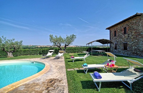 Paciano Villa | My Rental Homes - Casale dei Frati with large private garden and private pool