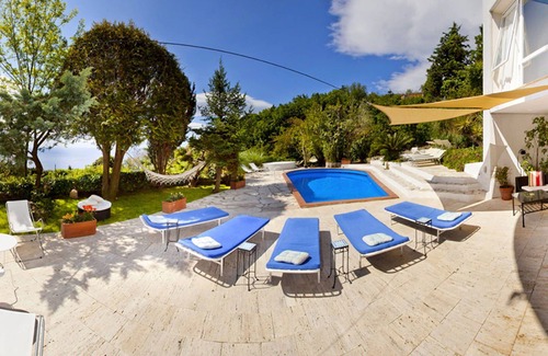 San Pietro Villa | My Rental Homes - Villa Ettore with private garden, sea view and swimming pool