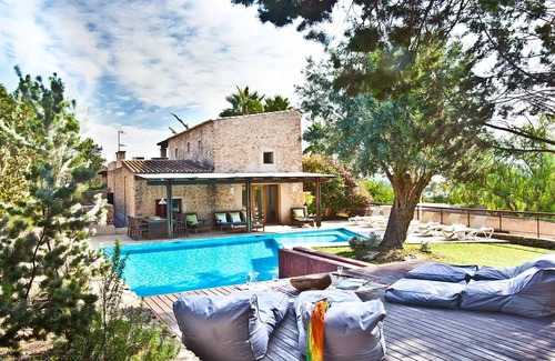 Cala Comte Villa | My Rental Homes - Villa Matarel with private pool and large garden