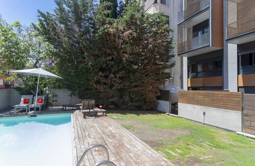 El Putget i Farro Apartment | My Space Barcelona Duplex with Terrace and Pool near the Center for 8