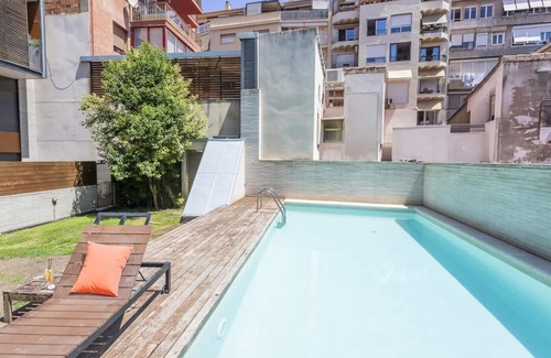 El Putget i Farro Apartment | My Space Barcelona Duplex with Terrace and Pool near the Center for 8