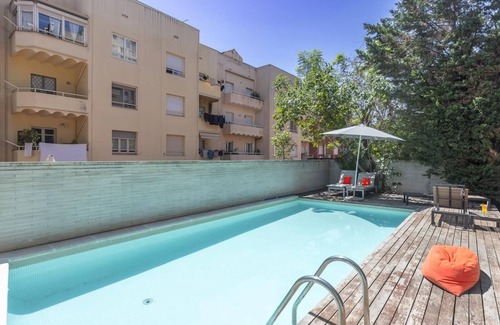 El Putget i Farro Apartment | My Space Barcelona Duplex with Terrace and Pool near the Center for 8