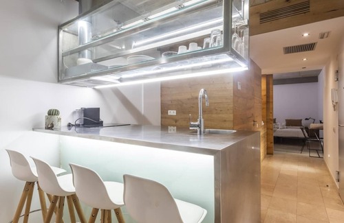 el Fort Pienc Apartment | My Space Barcelona Loft in the center of Barcelona with terrace and pool