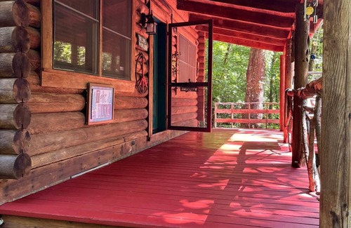 Helen Cabin | Mystic Mountain Hideaway Fireplace, Hot Tub, Private LOG Cabin, Romantic WIFI
