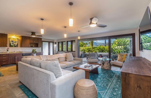 Hanalei House | Nalu Hanalei, Stunning Hanalei home right by the beach! TVR#5123