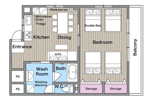 Dotonbori Apartment | Namba Kuromon House 503