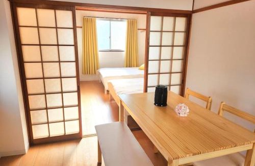 Naniwa Apartment | Namba Station 1 station 4 people Japanese feel iris 4L